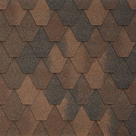 Гибкая черепица Tegola SARDEGNA legno 424 купить в Сочи