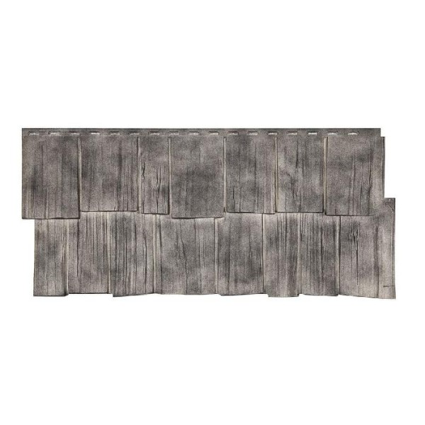 Фасадная панель T-Сайдинг- Щепа Дуб ЭКО-2 Самшит купить в Сочи