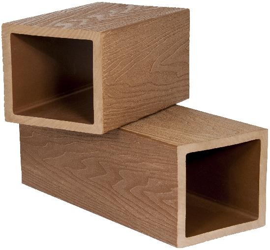 Столб опорный Polivan SINGARAJA 3D фактура дерева, песочный купить в Сочи