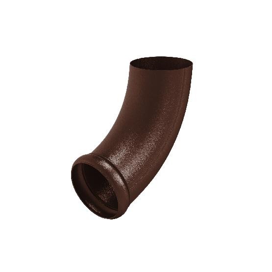 Водосток Aquasistem, Система 150/100 - Отвод трубы декоративный RAL 8017 Коричневый matt купить в Сочи