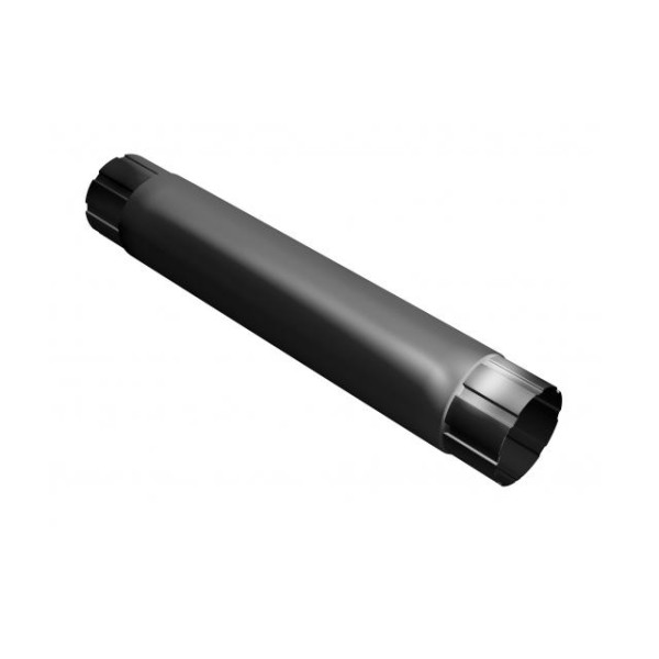 Водосток Grand Line 125x90 – Труба водосточная 1м RAL 9005 купить в Сочи