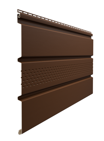 Софит Docke T4 центральной перфорацией Каштан купить в Сочи