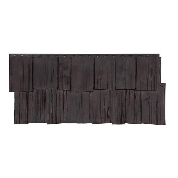 Фасадная панель T-Сайдинг- Щепа Дуб ЭКО-2 Венге купить в Сочи