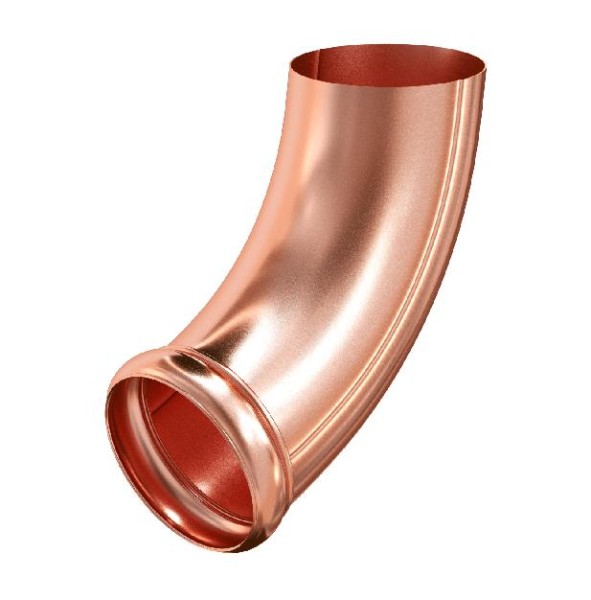 Водосток Aquasistem, система 150/100 - Отвод трубы декоративный медный купить в Сочи