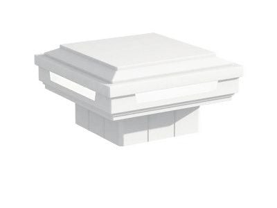 Светодиодная крышка-светильник GardenParkett Белый купить в Сочи