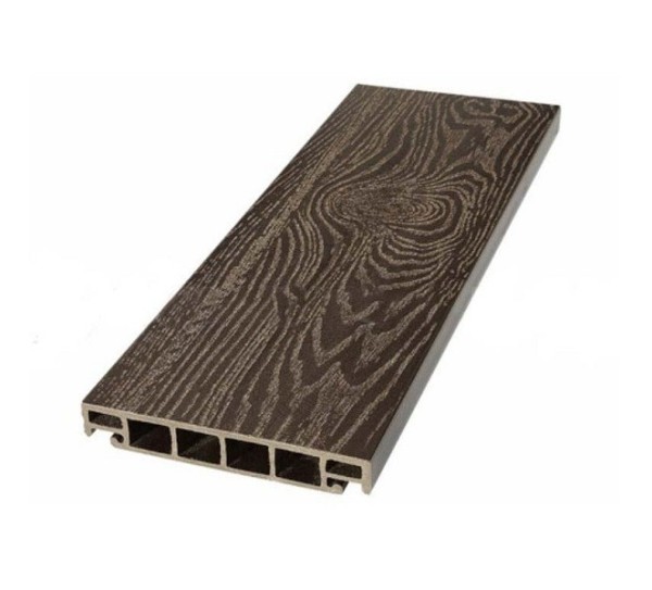 Террасная доска из ДПК SW Salix (T) 2D тёмно-коричневый купить в Сочи