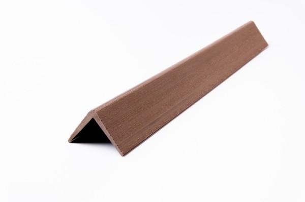 Угол торцевой Ecodecking Практик 50х50х3000 Шоколад купить в Сочи
