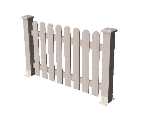 Ограждения декоративное ДПК GRINDERDECO Сежурне выбеленный дуб купить в Сочи