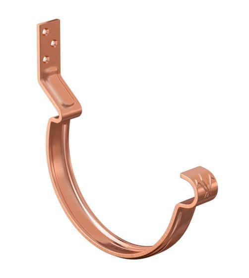 Водосток Aquasistem, система 125x90 - Крюк крепления короткий медный d125мм купить в Сочи