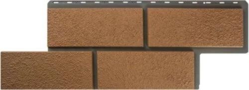 Фасадная панель Альта-Профиль Неаполитанский камень - Персиковый купить в Сочи