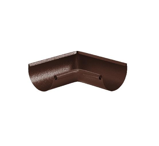 Водосток Aquasistem, Система 150/100 - Угол желоба, внутренний 90° RAL 8017 Коричневый matt купить в Сочи