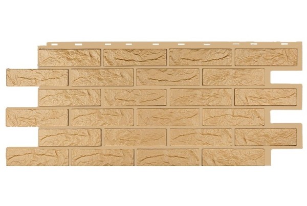 Фасадная панель T-Siding Лондон Брик Эко Крем купить в Сочи