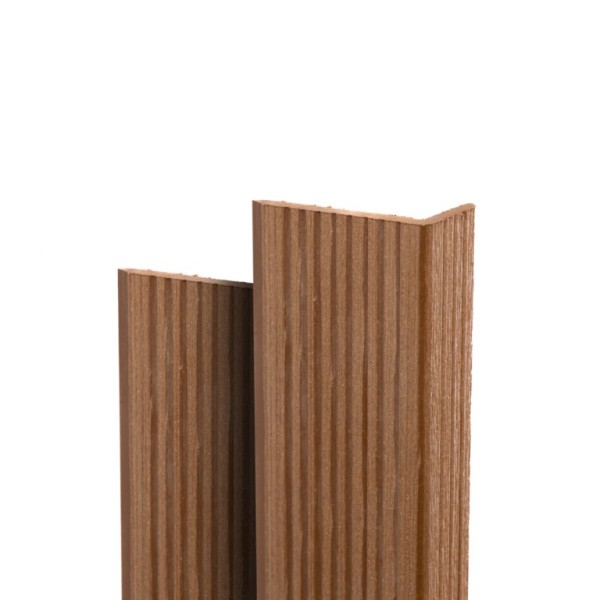 Угол торцевой Ecodecking Техно 70х35x3000 Бронза купить в Сочи