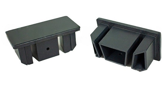 Заглушка для перил торцевая из алюминия GardenParkett Графит купить в Сочи