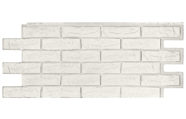 Фасадная панель T-Siding Лондон Брик Эко Уайт купить в Сочи