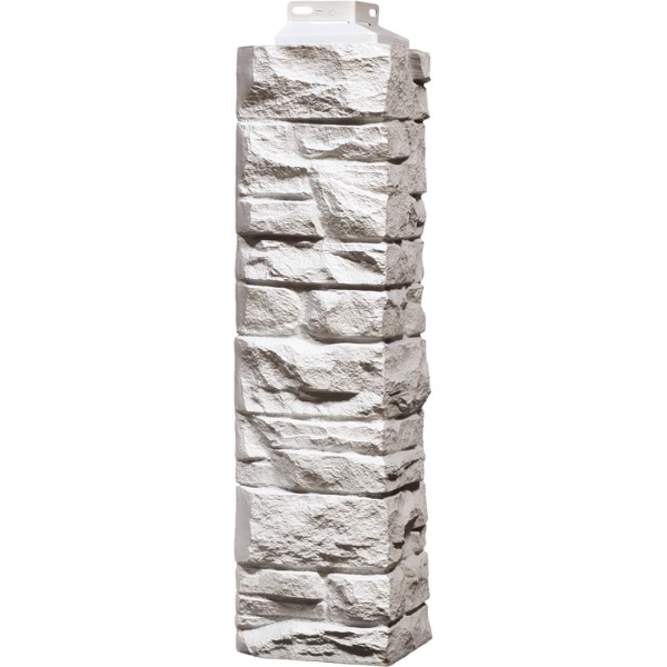 Угол наружный FineBer, Скала, Мелованный белый купить в Сочи