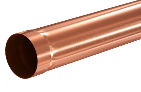 Водосток Aquasistem, система 150/100 - Соединительная труба 1 метр медная купить в Сочи