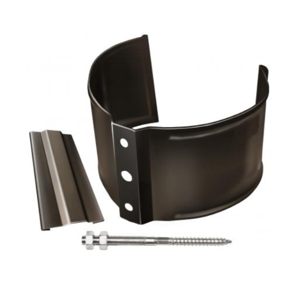 Водосток Grand Line 125x90 – Хомут трубы (на кирпич) RR 32 купить в Сочи