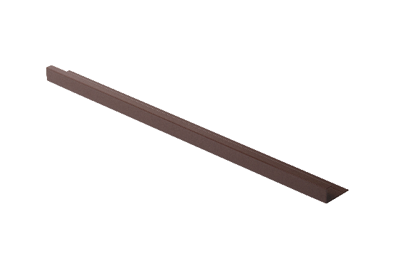 Профиль финишный,алюминиевый, бурый купить в Сочи