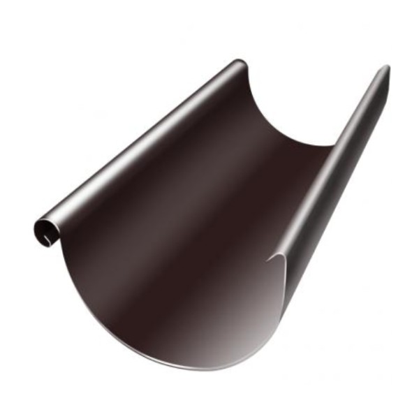 Водосток Grand Line 125x90 – Желоб 3м RAL 8017 купить в Сочи