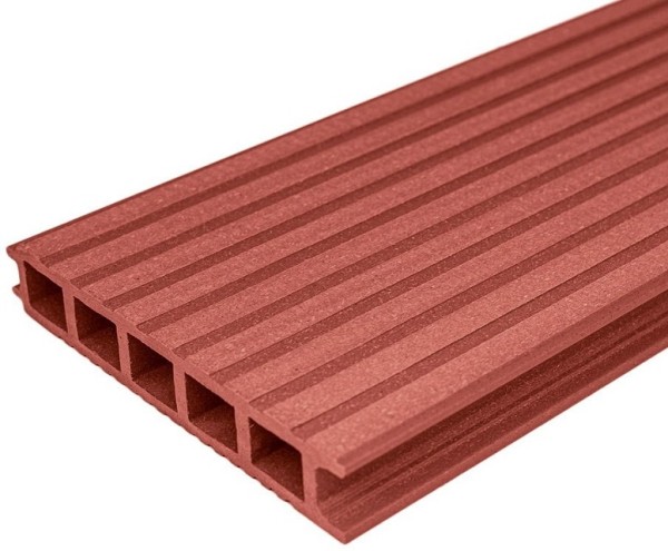 Террасная доска из ДПК бесшовная holzhof, Терракот купить в Сочи