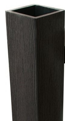 Столб опорный Woodvex Co-Extrusion Графит купить в Сочи