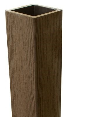 Столб опорный Woodvex Co-Extrusion Кофе