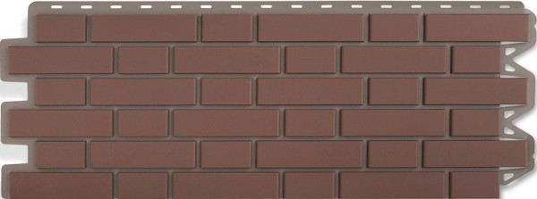 Фасадная панель Альта-Профиль, Кирпич Клинкерный, Жженый купить в Сочи