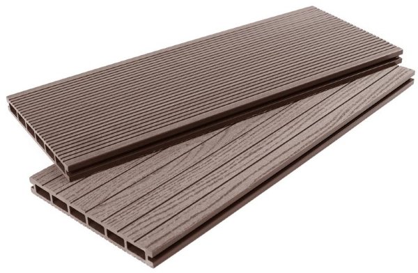 Террасная доска ДПК - ДеревоПласт- DP Standart+ коричневый купить в Сочи