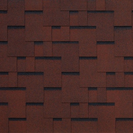 Гибкая черепица Tegola SAN REMO rosso 402 купить в Сочи