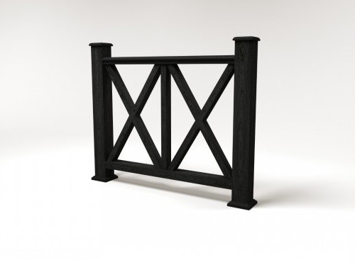 Ограждение из ДПК FG7 кварц купить в Сочи