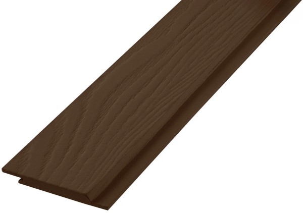 Фиброцементный сайдинг FCSPRO Click Shtil F21 (Коричневая глина) купить в Сочи