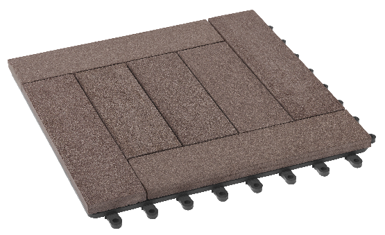 Модульный паркет ДПК GRINDERDECO Комфорт 6 Венге купить в Сочи