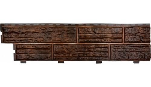 Формованный Сайдинг Сланцевая порода, Коричневый купить в Сочи