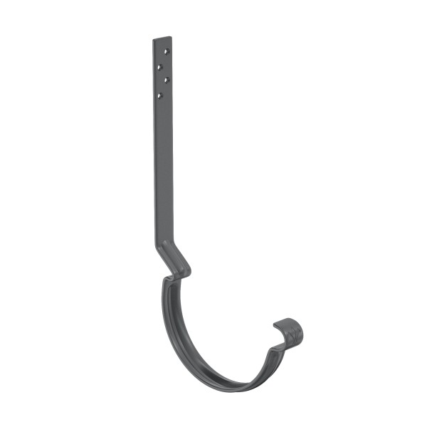 Водосток Aquasistem, система 125x90 - Крюк крепления желоба удлиненный RR 23 Маренго купить в Сочи